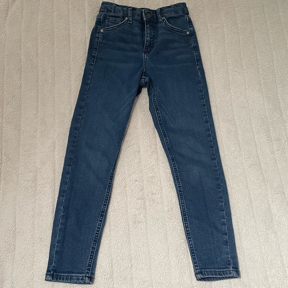 Topshop Petite Moto Jamie High-Rise Jeans Size 24P/00P